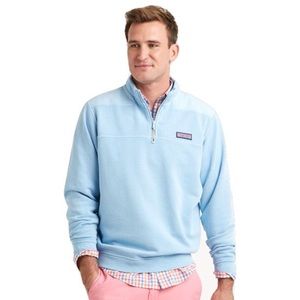 Vineyard Vines Whale shirt shoulder pad sweatshirt